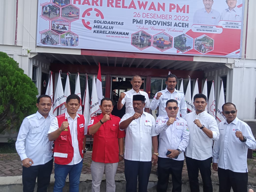 PMI Aceh Peringati Hari Relawan International dan Do’a Bersama