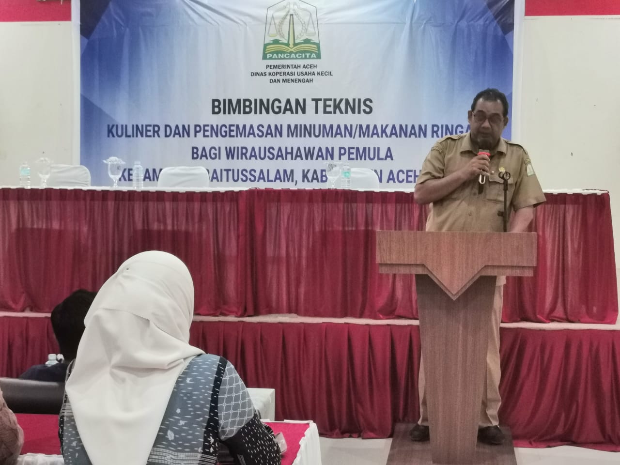 Kepala Bidang Koperasi dan UMKM Pengawasan dan Pengawas Koperasi, Febrian Maulana. (Foto: Nukilan/JI)