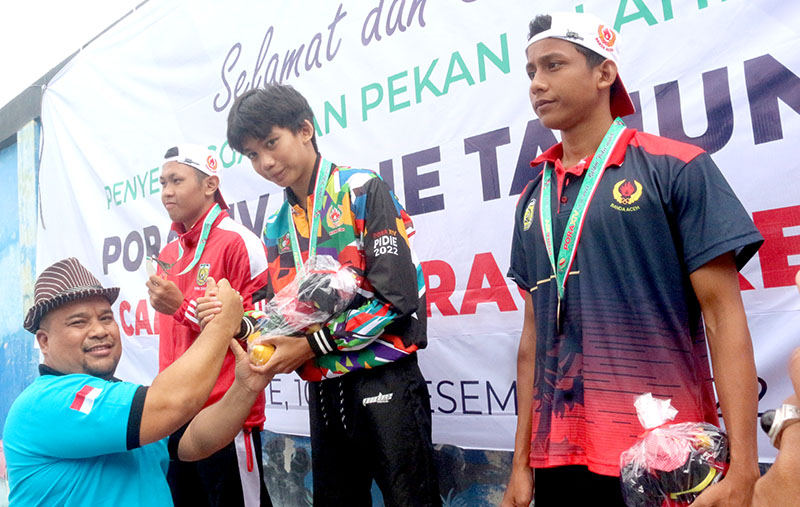 Ketua Pengurus Provinsi Persatuan Renang Republik Indonesia (PRSI) Aceh Muchlis Zulkifli. (foto: Ist.)