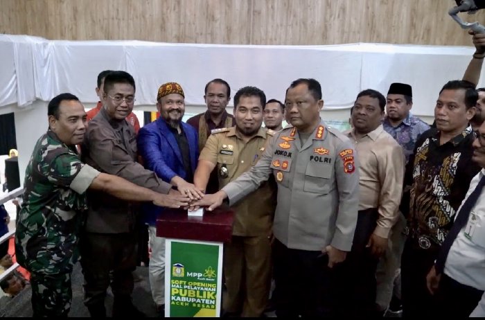 Pj Bupati Aceh Besar Soft Launching MPP di Lambaro