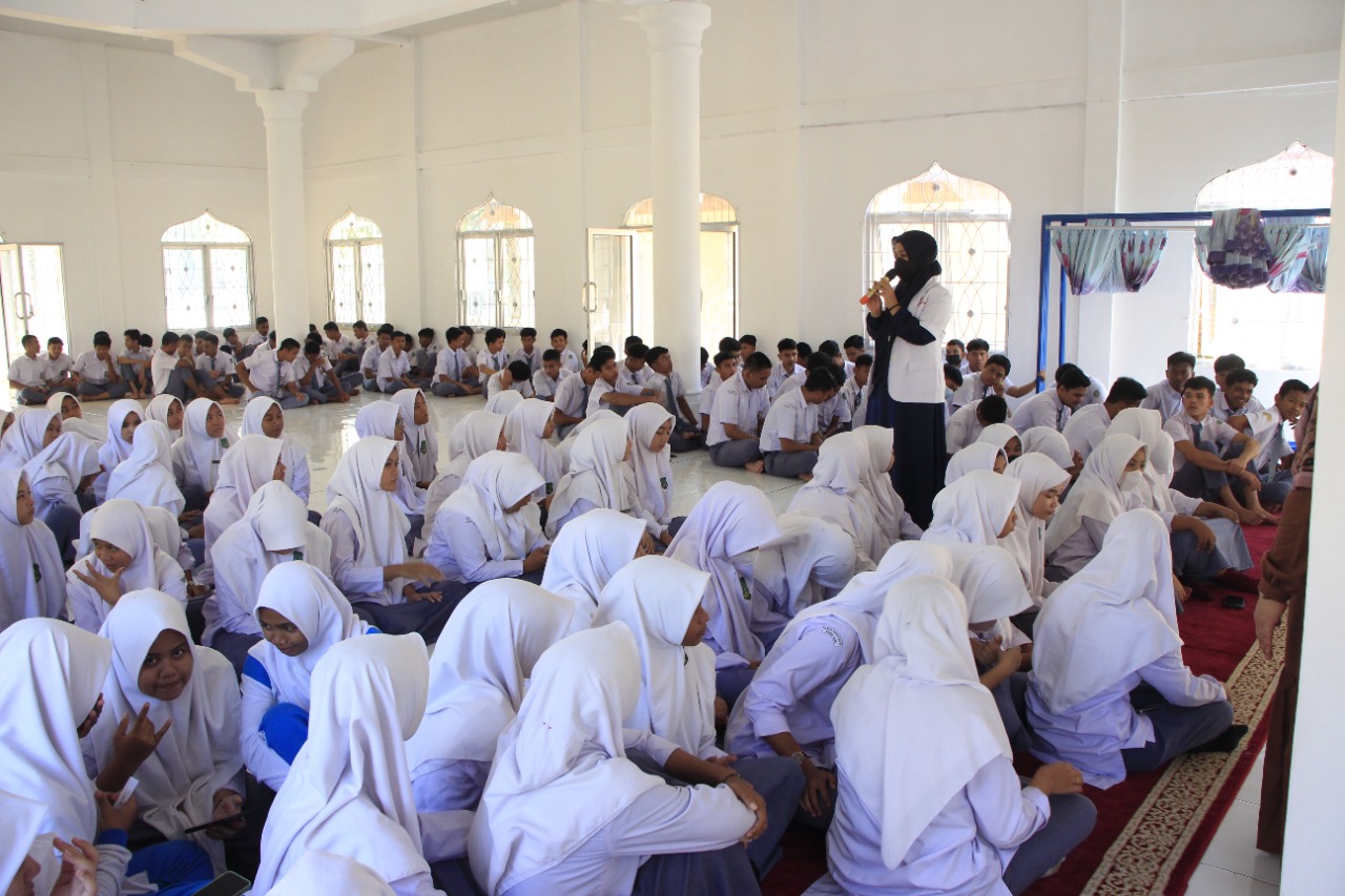 PMI Kota Banda Aceh Sosialisasi Donor Darah untuk Pelajar SMAN 5