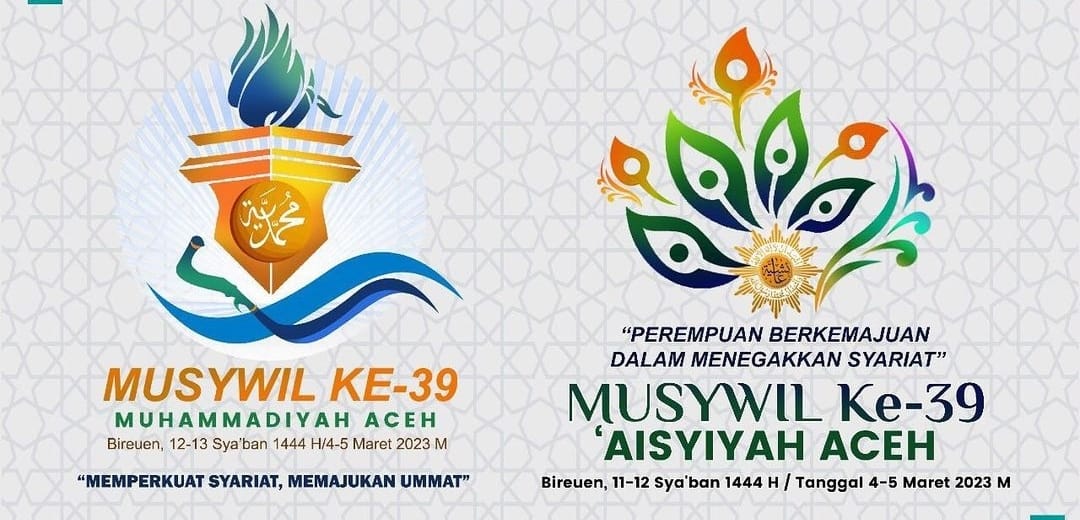 Makna Logo Musywil Muhammadiyah dan Aisyiyah Ke-39 Aceh