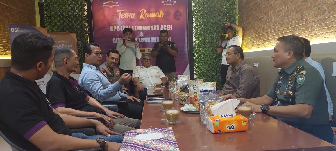 Gubernur Lemhannas RI Temu Ramah Dengan DPD IKAL Aceh