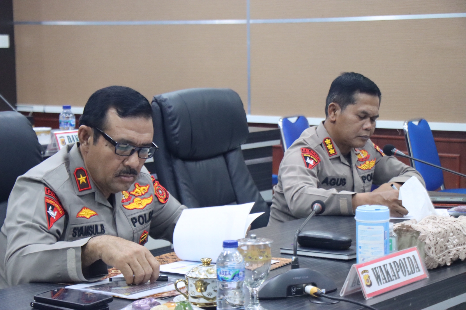 Wakapolda Aceh Ikut Rakorsus Kemenko Polhukam Bahas Penanganan Karhutla