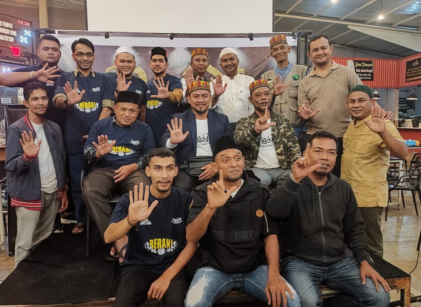 War On Drug, BNN Lhokseumawe Gandeng Program Ngopi Dakwah Road To Cafe
