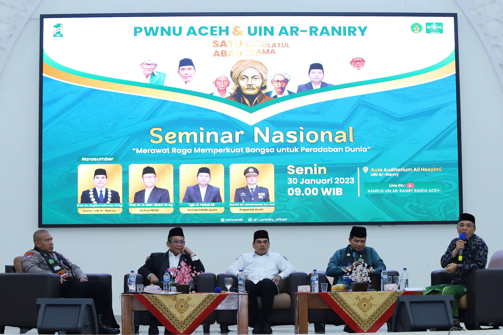 PWNU Aceh dan UIN Ar-Raniry Gelar Seminar Nasional