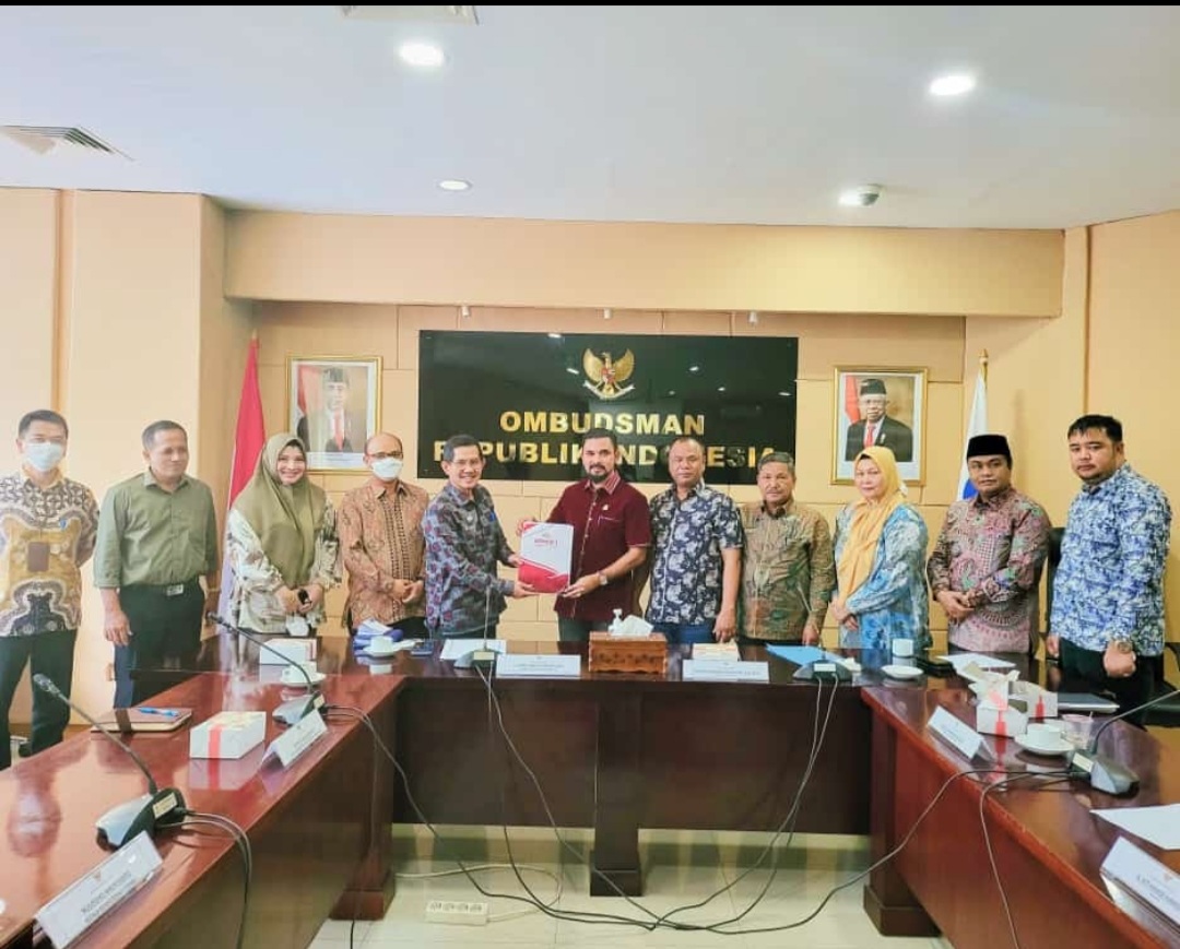 Komisi I DPRA Laporkan Bawaslu RI Ke Ombusman “Terkait Rekrutmen Panwaslih Aceh”