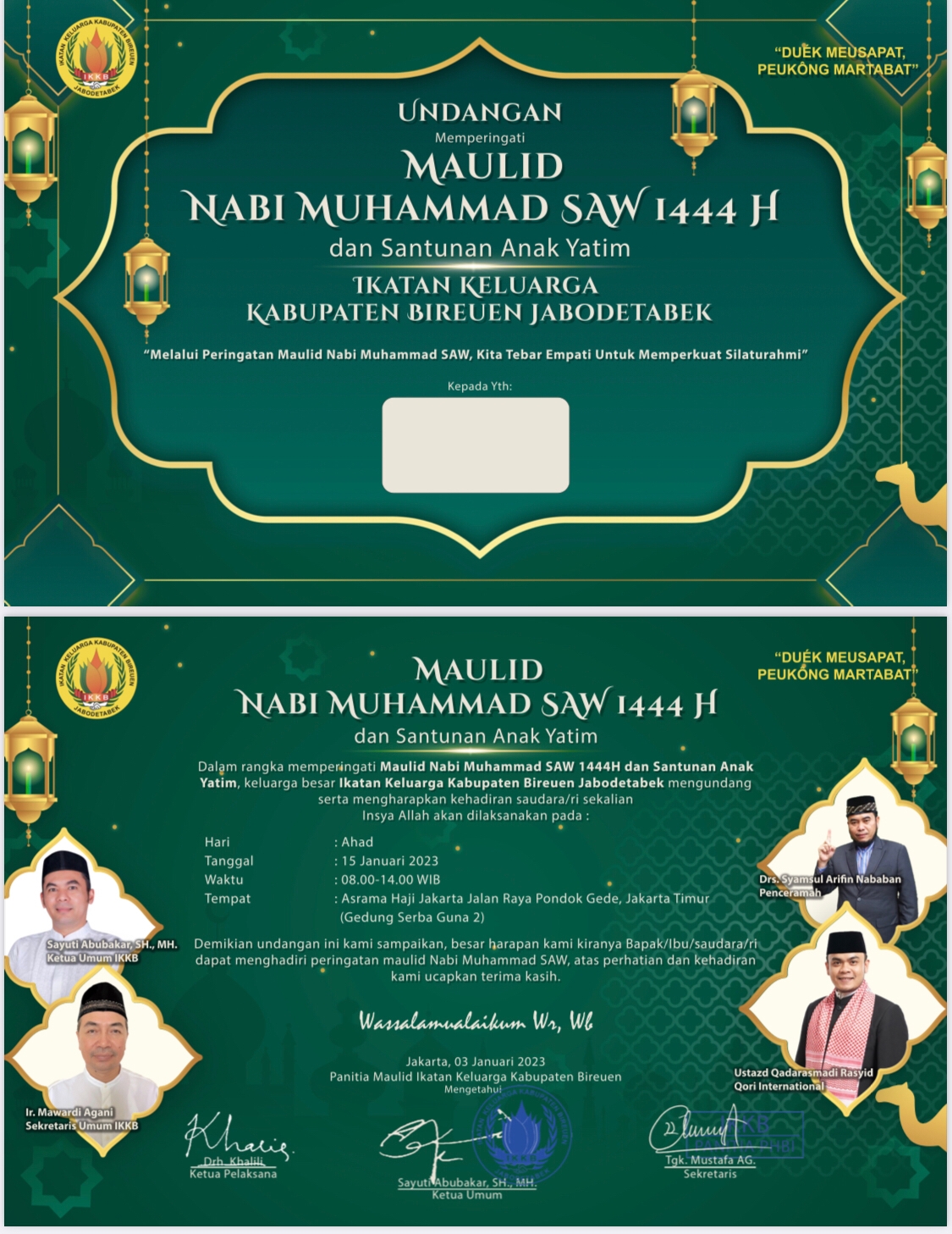 Sejumlah Tokoh Muda Aceh Akan Hadiri Maulid Bireuen