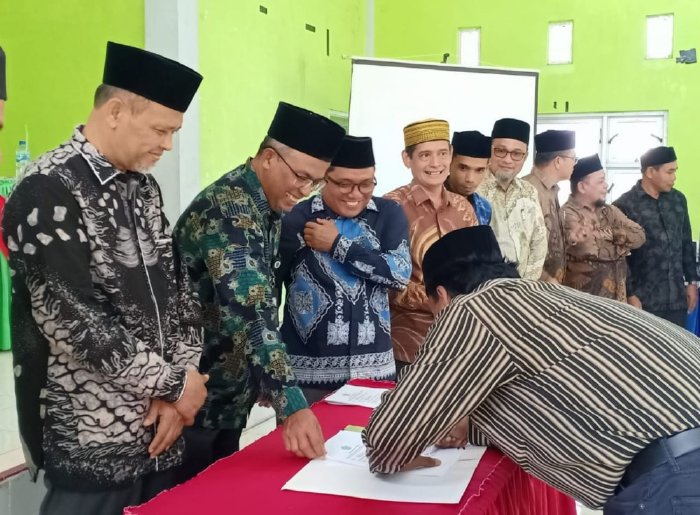 23 KUA Aceh Besar Teken Perjanjian Kerja