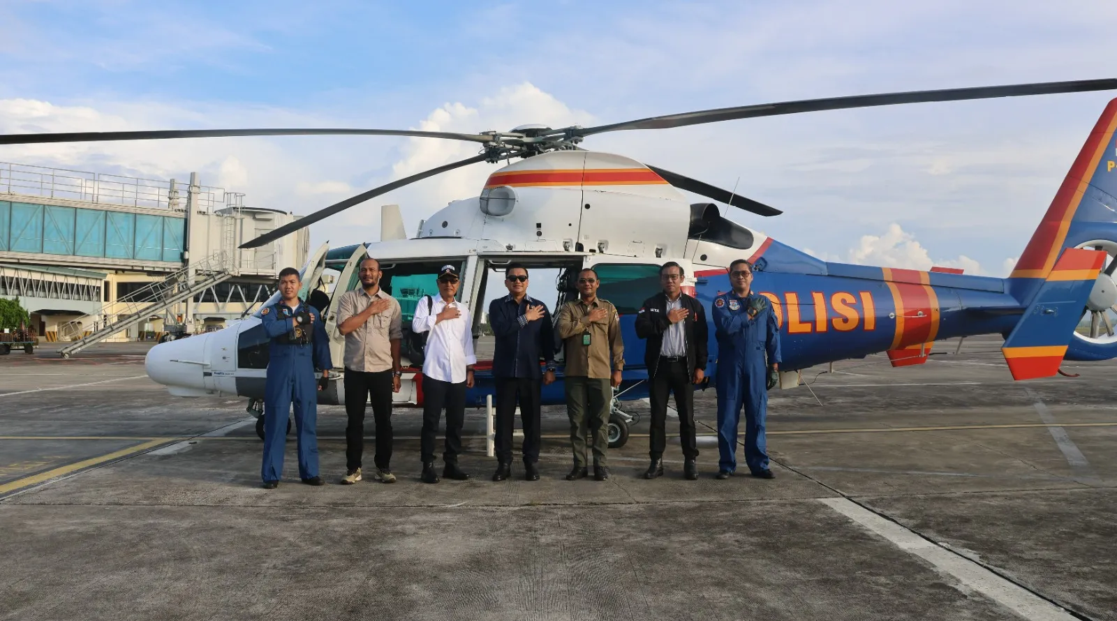 irreskrimsus Polda Aceh Pantau Lokasi Tambang Ilegal Lewat Udara, 14 Februari 2023, Foto: Humas Polda Aceh.