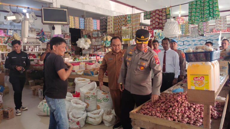 Kapolres Aceh Jaya Pastikan Harga Sembako Menjelang Bulan Suci Ramadhan