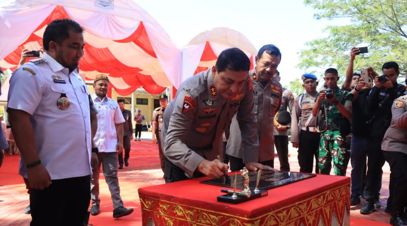 Kapolda Aceh Resmikan Gedung Adhi Pradana Polres Aceh Besar