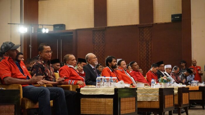 Malam penutupan Mubes ke-III Partai Aceh di Hotel Hermes Banda Aceh. (Foto: Nukilan/Reji)