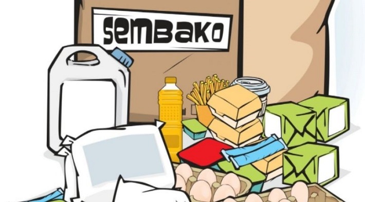 Ilustrasi Vector Sembako. (Foto: Tintahijau.co)