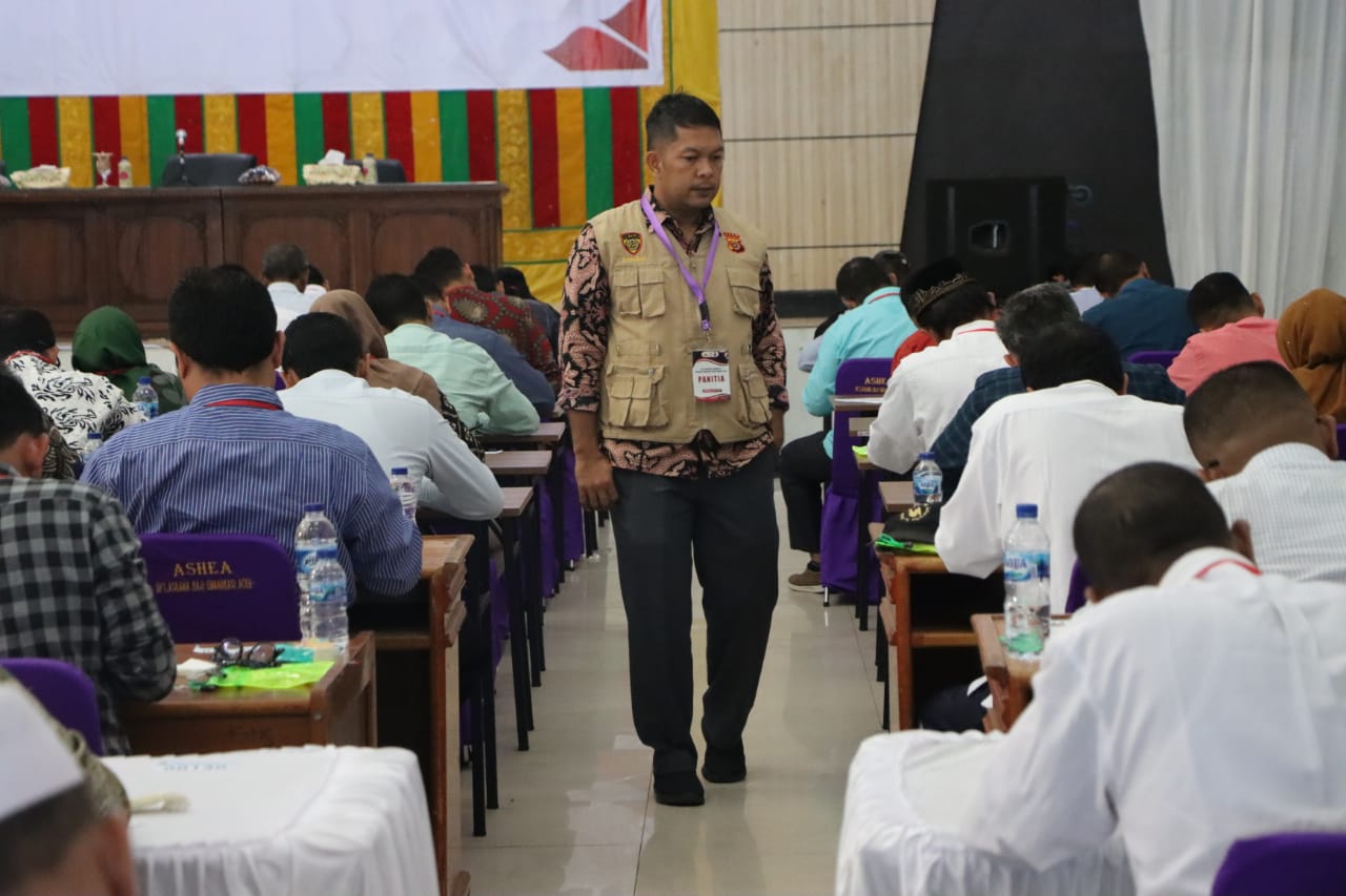 Biro SDM Polda Aceh Gelar Tes Psikologi Calon Anggota Bawaslu dan Panwaslih