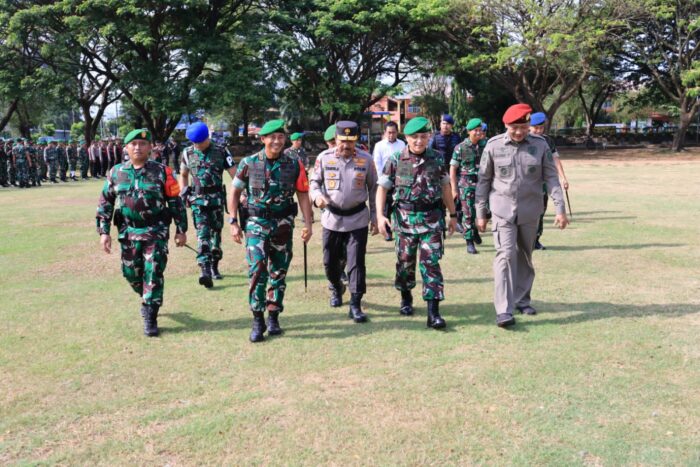 Wakapolda Aceh Ikut Apel Gelar Pasukan Pengamanan Kedatangan Wapres RI