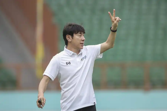 Pelatih Kepala Timnas Indonesia, Shin Tae-yong, bicara soal kemampuan finishing anak-anak asuhnya jelang melakoni duel kontra Burundi di FIFA Matchday pada Sabtu (25/3/2023) dan Selasa (28/3/2023) mendatang. (Foto: PSSI)