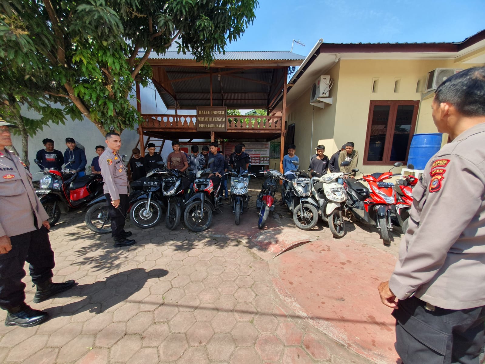 Polisi Amankan 20 Sepeda Motor Balap Liar di Banda Aceh dan Aceh Besar