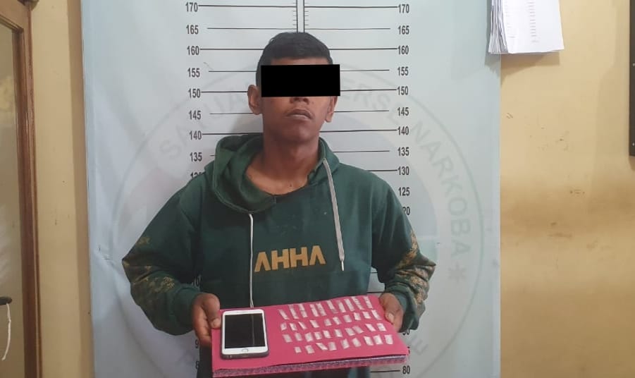 Pengedar Narkotika asal Pidie. (Foto: Ist)