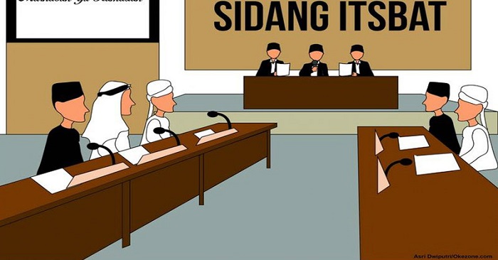 Ilustrasi sidang isbat digelar pengambilan keputusan (Foto: Infopena.com)