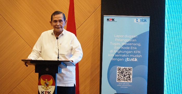 Ketua Dewan Pengawas Komisi Pemberantasan Korupsi (Dewas KPK) Tumpak Hatorangan Panggabean. (Foto: Merdeka.com)