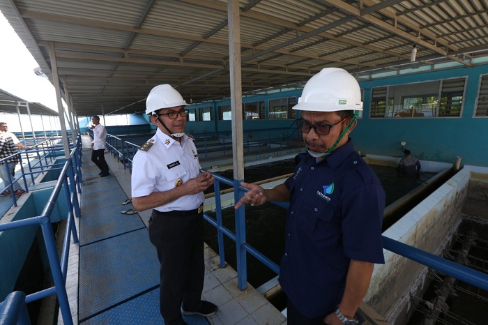 Nukilan.id - Pj Wali Kota Banda Aceh Bakri Siddik melakukan kunjungan silaturahmi ke Rumah Sakit Umum Daerah (RSUD) Meuraxa dan unit Water Treatment Plant (WTP) Perumdam Tirta Daroy, Rabu (26/4/2023). (Foto: Ist)