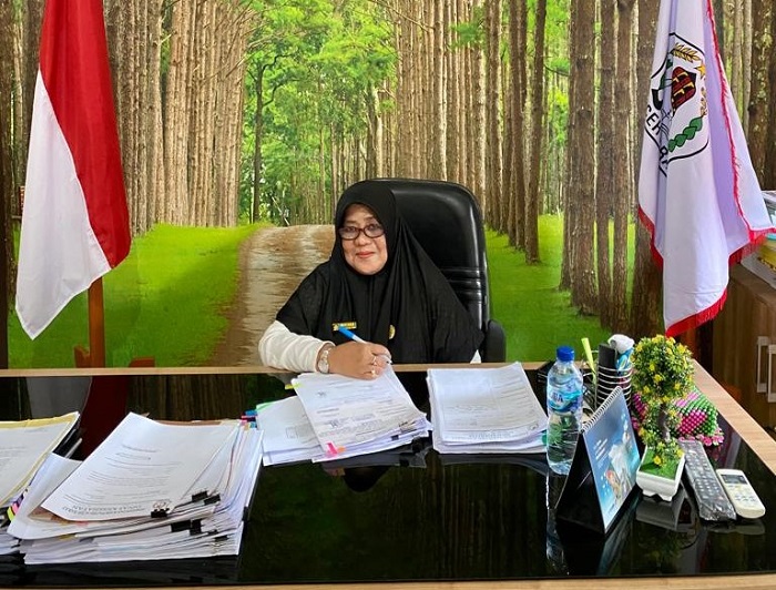 Kepala Dinkes Kabupaten Aceh Barat, Syarifah Junaidah. (Foto: Dok. Aceh Barat)