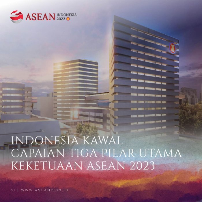 Indonesia Kawal Capaian Tiga Pilar Utama Keketuaan ASEAN 2023 | Nukilan