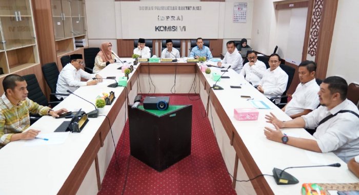 DPRA Bahas Gaji Honorer Non ASN Sekolah Swasta