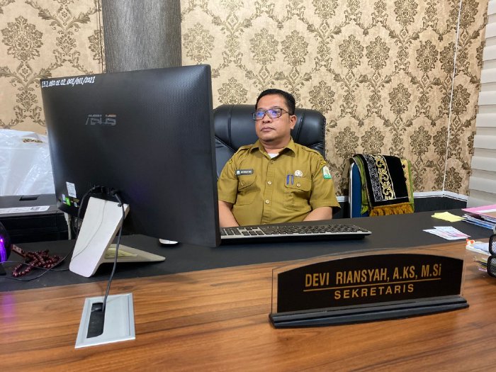 Tim Humas Dinas Sosial Aceh menjadi salah satu peserta dalam kegiatan Ekspose Hasil Pra-Pemantauan dan Evaluasi Kinerja Penyelenggaraan Pelayanan Publik (PEKPPP) Tahun 2023 yang di selenggarakan oleh Kementerian Pendayagunaan Aparatur Negara Dan Reformasi Birokrasi (Menpan-RB) Republik Indonesia. (Foto: Ist)