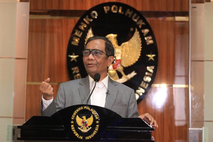 Menteri Koordinator Bidang Politik, Hukum, dan Keamanan Mahfud MD. (Foto: polkam.go.id)