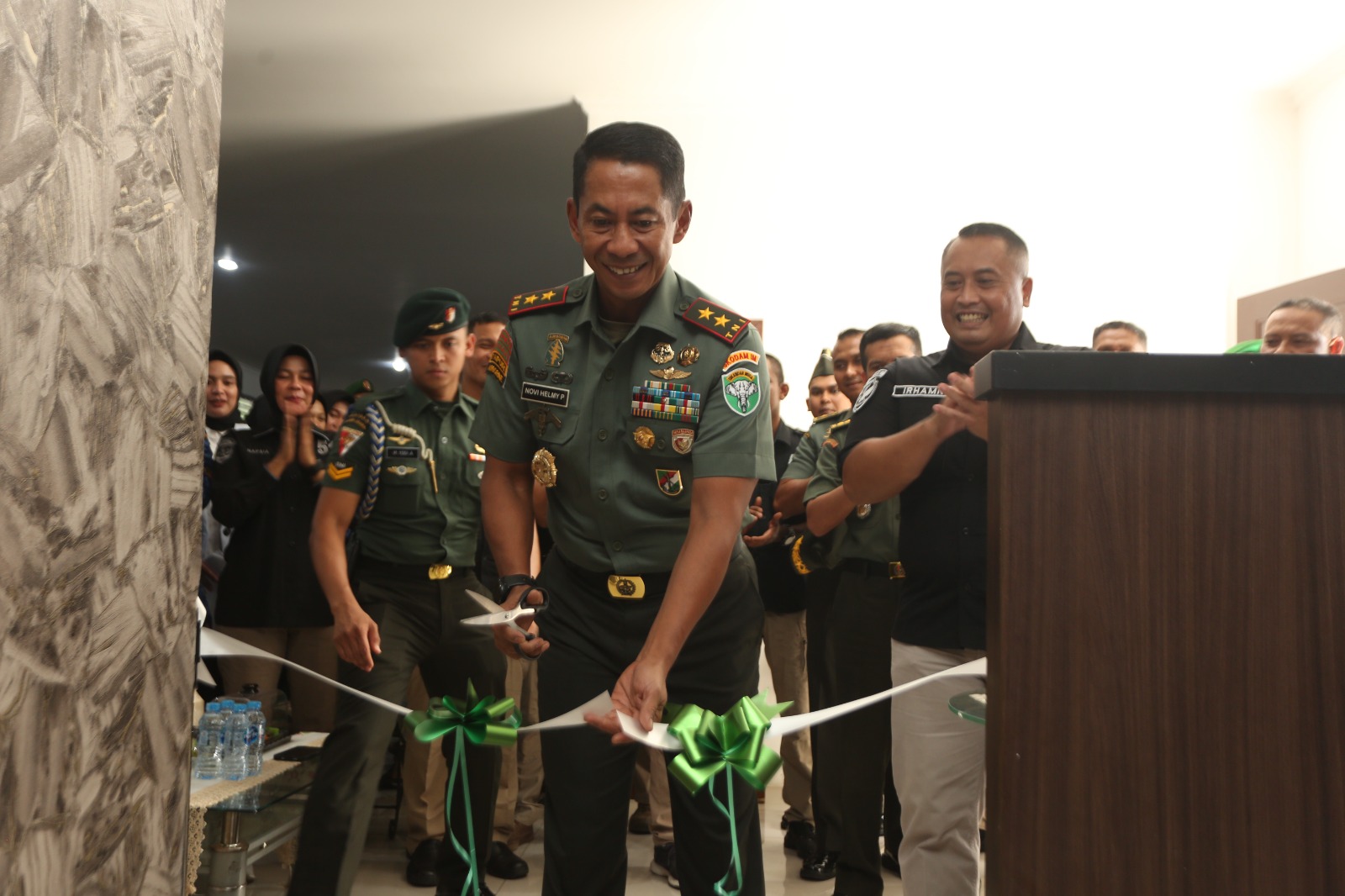 Pangdam IM Resmikan Studio Pandu Sakti, Road To Sanggamara News Network