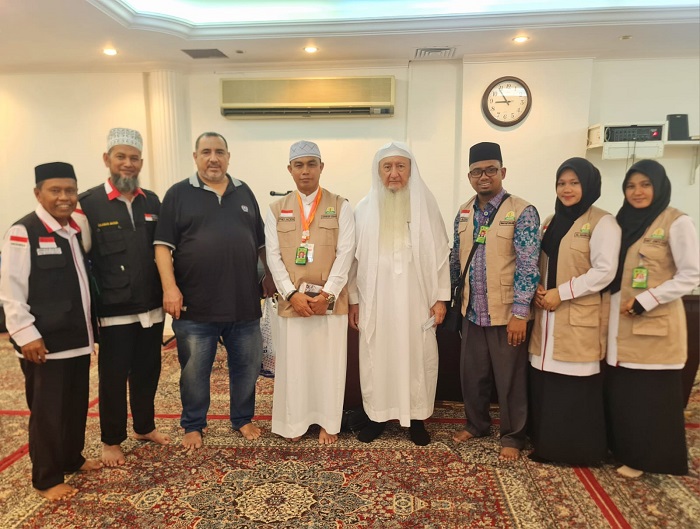 Seluruh jemaah haji asal Aceh yang sedang melaksanakan ibadah haji di Arab Saudi mulai menerima dana wakaf Baitul Asyi dengan besaran 1.500 riyal atau sekitar Rp5.900.00 perorangan. (Foto: Ist)
