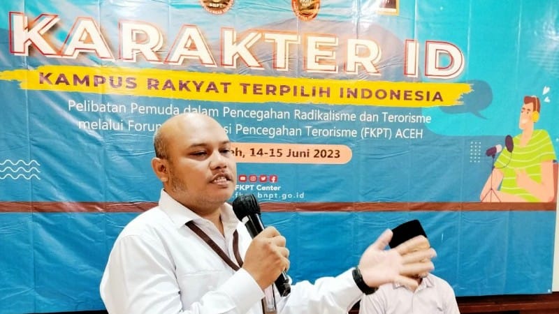 Kasi BNPT: Generasi Muda di Aceh Harus Warnai Bangsa Ini dengan Damai dan Aman
