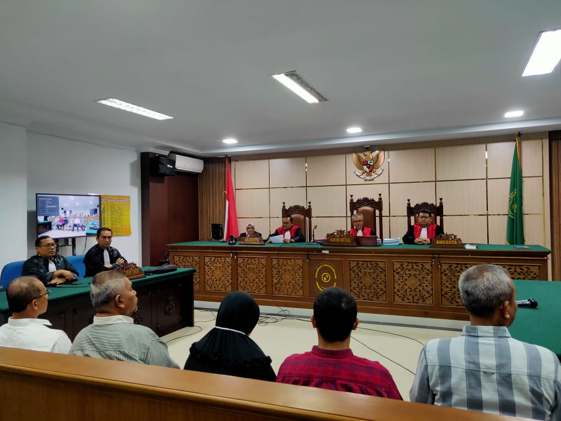 Enam Terdakwa SPPD Fiktif DPRK Simeulue Divonis 2 Tahun Penjara