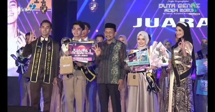 Malam penutupan, Sabtu (3/6/2023) kegiatan prestisus Genre Aceh itu yang dihadiri Asisten I Bidang Pemerintahan, Keistimewaan Aceh dan Kesejahteraan Rakyat, Sekda Aceh, M Jafar SH, M.Hum. (Foto: Ist)