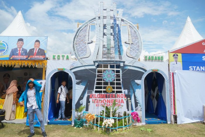 Suasana Gelar Teknologi Tepat Guna Ke-24 Provinsi Aceh di Komplek Jantho Sport City (JSC) Kota Jantho, Jumat (2/6/2023). (Foto: Ist)