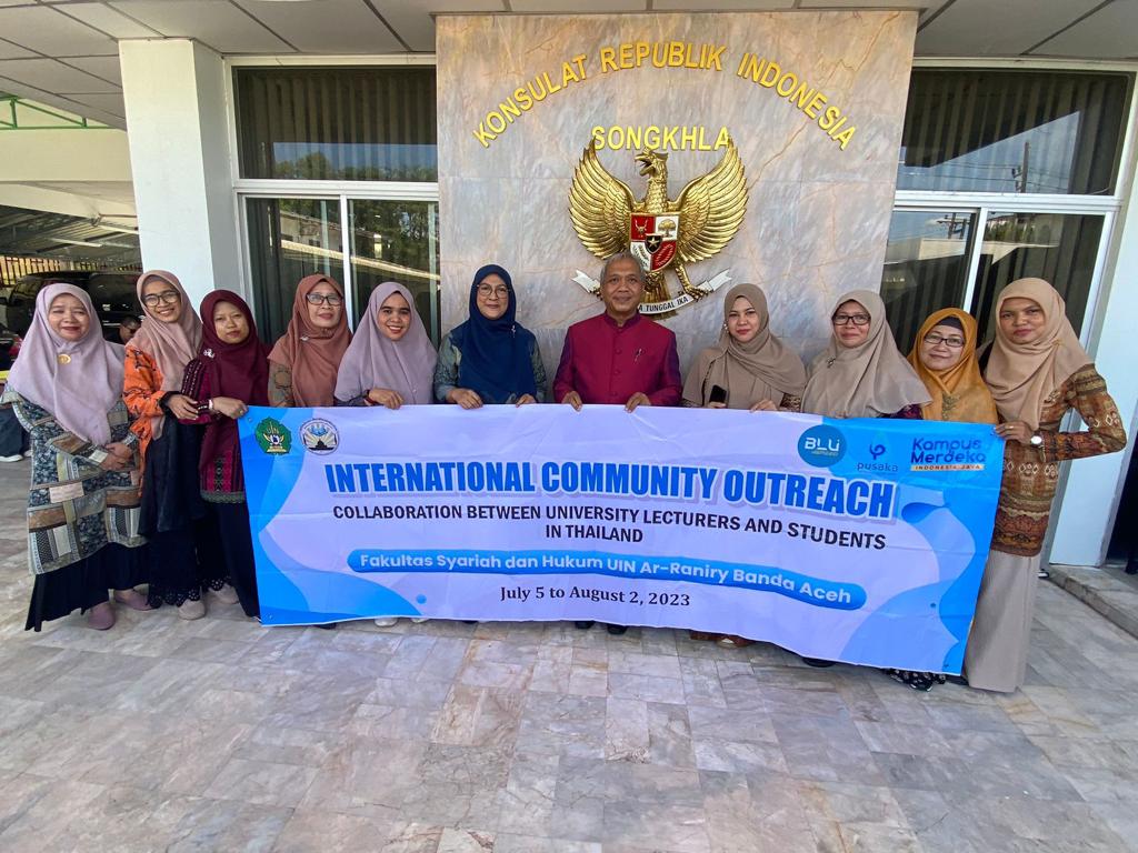 8 Dosen UIN Ar-Raniry Sajikan Makalah Perkembangan Hukum Islam Aceh di Thailand