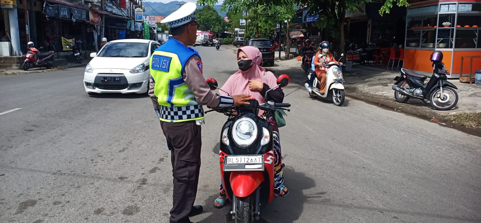 Personel Ops Patuh Seulawah Aktifkan “Polisi Meu Pep Pep”
