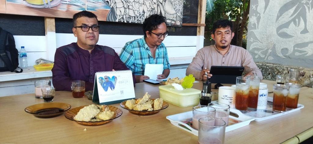 Diskusi Diseminasi Hasil Pendokumentasian Dugaan Pelanggaran HAM Berat Masa Lalu di Kantor LBH Banda Aceh, Jumat (28/7/2023). Foto: Nukilan/Sammy