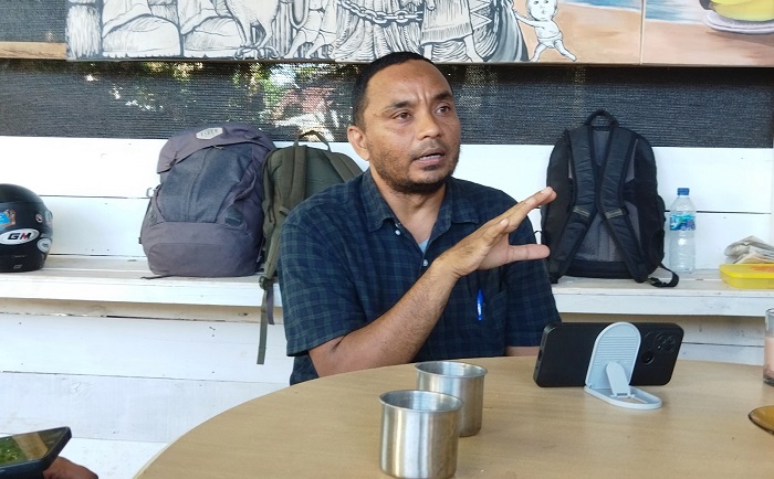 Pemantau penyelidikan di Komnas Hak Asasi Manusia (HAM) perwakilan Aceh, Eka Azmiyadi. (Foto: Nukilan/Sammy)
