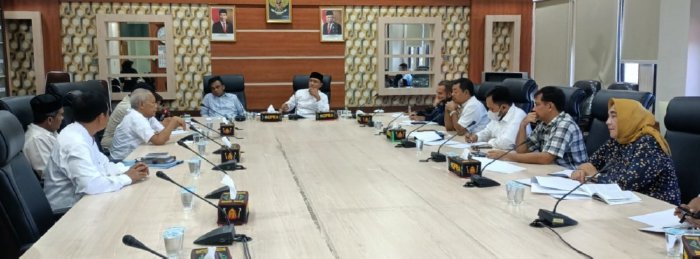 Badan Legislasi (Banleg) DPR Aceh menyahuti permintaan revisi Qanun Lembaga Keuangan Syariah (LKS) sebagaimana disampaikan dalam surat pengantar Gubernur Aceh Nomor 188.34/17789 yang berisi Rancangan Qanun tentang perubahan atas Qanun Aceh No 11 Tahun 2018 tentang Lembaga Keuangan Syariah. (Foto: Ist)