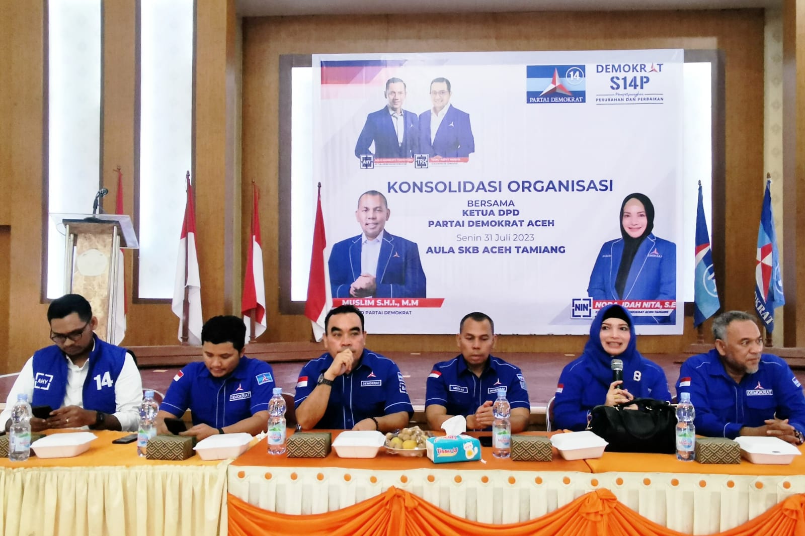 Konsolidasi Demokrat, Ketua DPC Aceh Tamiang: Target 2 Kursi Perdapil