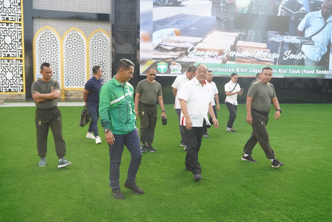 Pangdam IM Terima Kunjungan Kerja Ketum KONI Pusat Marciano Norman