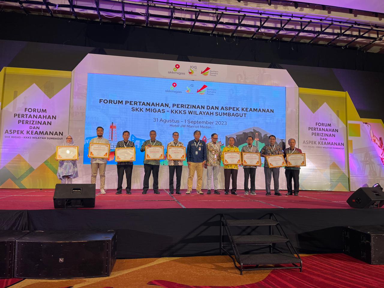 Aktif Dukung Kelancaran Operasional Hulu Migas, SKK Migas Beri Penghargaan kepada Pemerintah Aceh