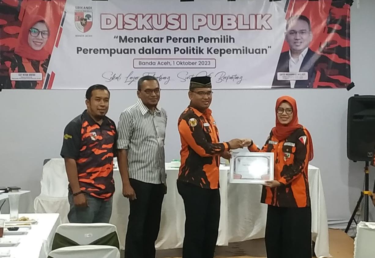 PP Banda Aceh Gelar Diskusi Publik Menakar Peran Pemilih Perempuan dalam Politik