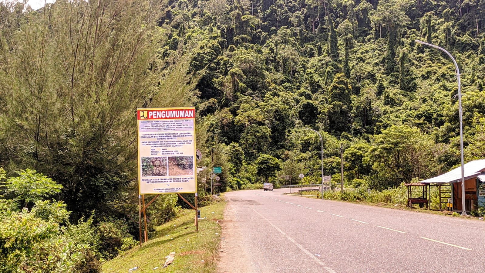 Jalan Banda Aceh—Calang Akan Ditutup Total, Ini Jadwalnya!