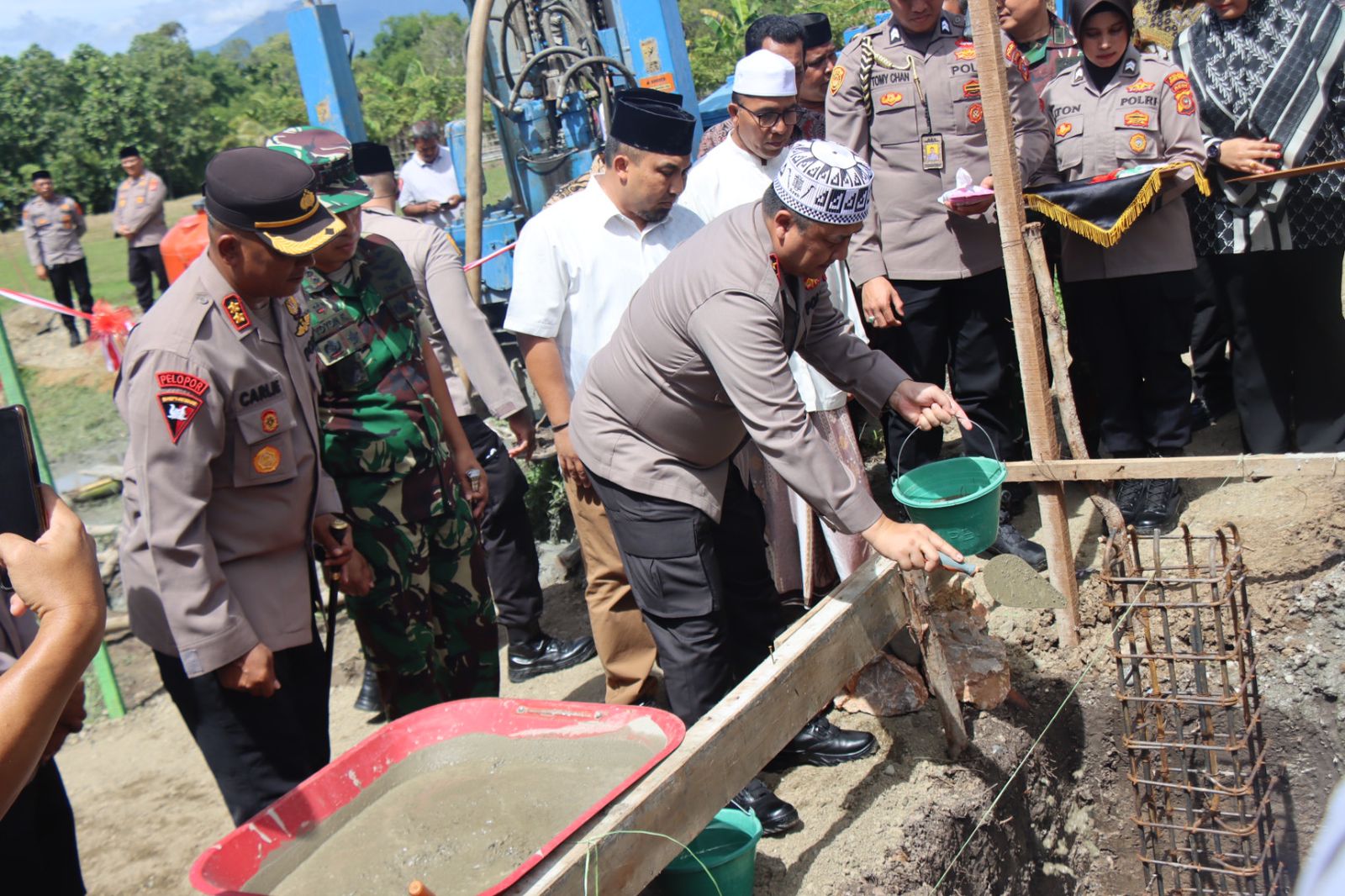 Resmikan Sumur Bor, Kapolda Aceh: Bagian dari Komitmen Polri dalam Melayani Masyarakat