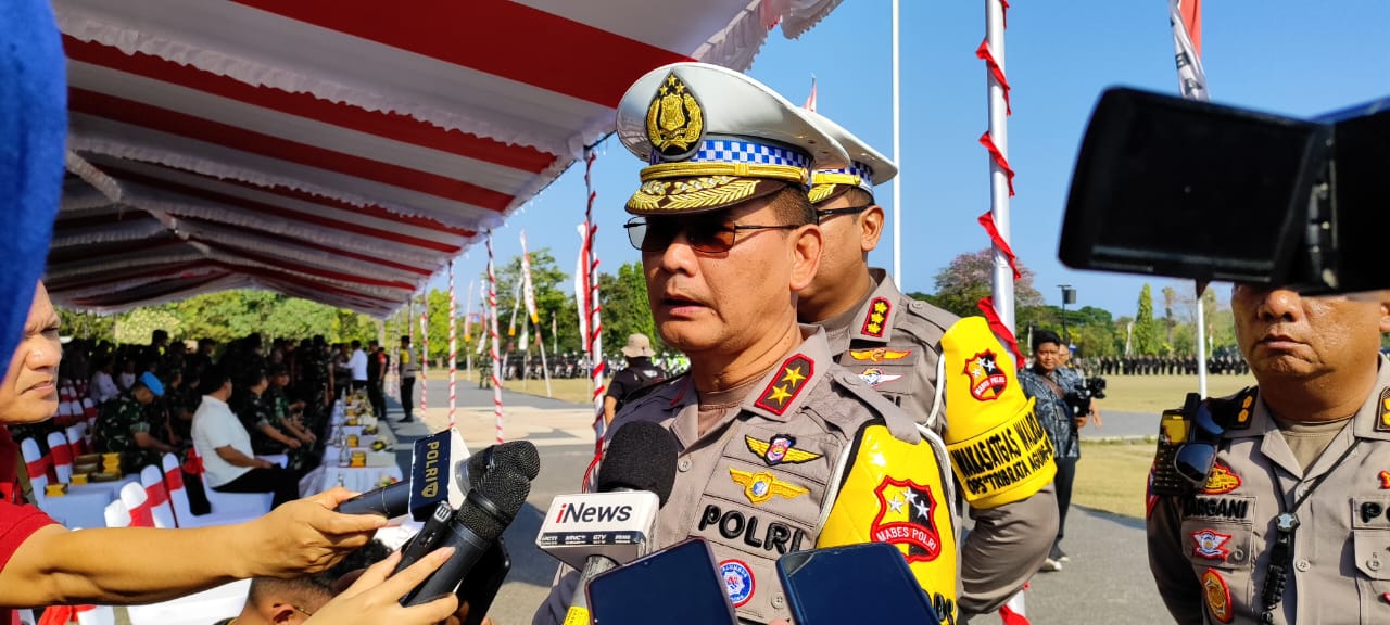 Kakorlantas Polri sekaligus Ka Ops Tribrata Agung 2023 Irjen Firman Shantyabudi.