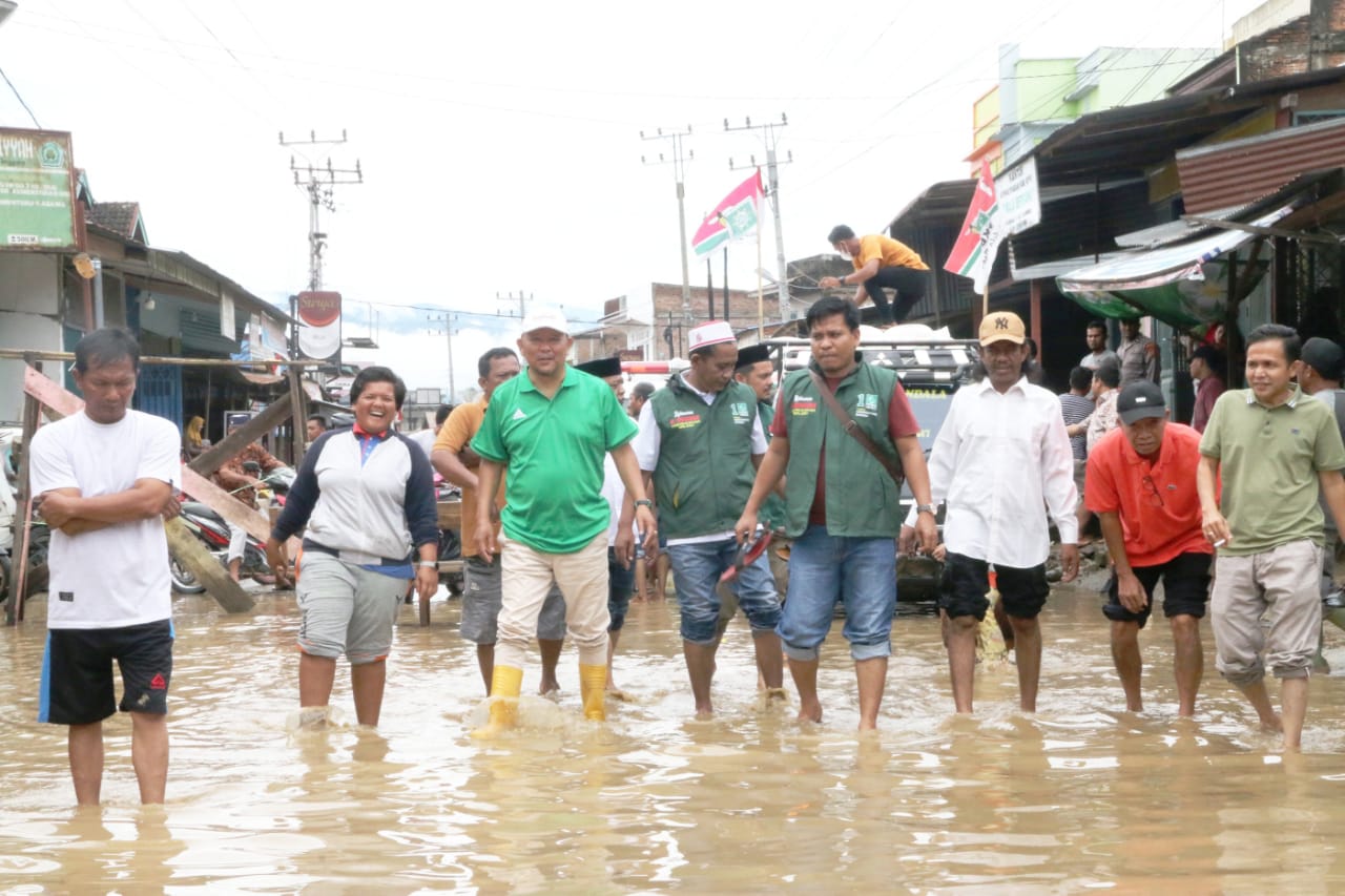 Tinjau Banjir Aceh Tenggara, Irmawan Dorong Balai Bina Marga dan BWS Ikut Perbaiki Kerusakan